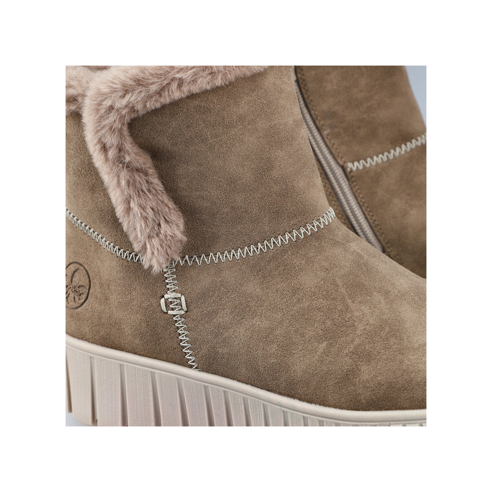 Rieker Damboots varmfodrad Beige - 12