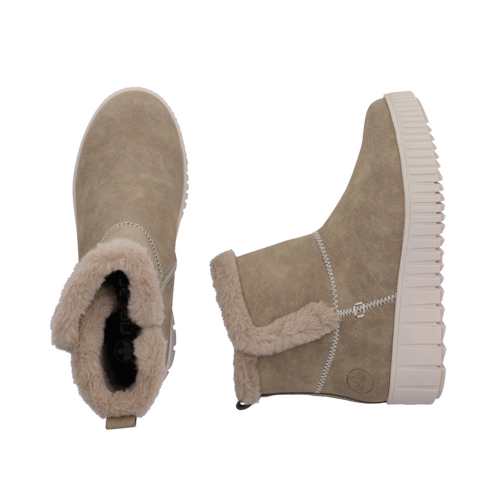Rieker Damboots varmfodrad Beige - 9