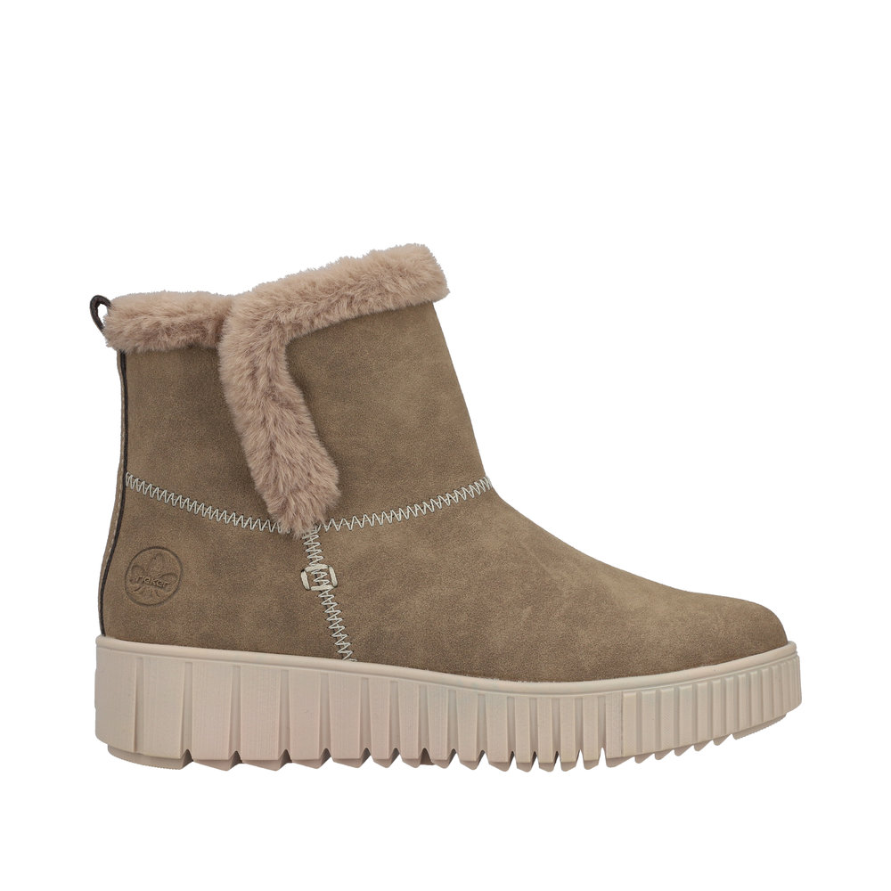 Rieker Damboots varmfodrad Beige - 3