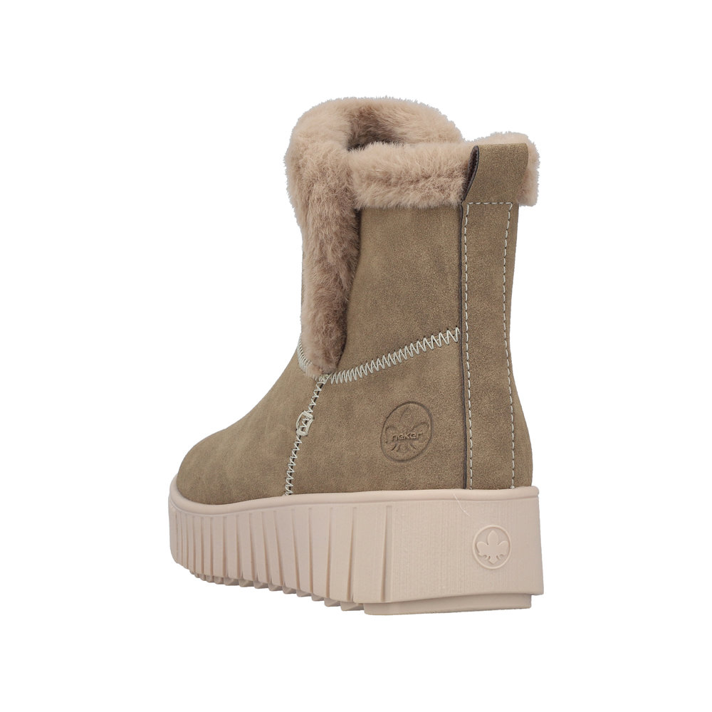 Rieker Damboots varmfodrad Beige - 4
