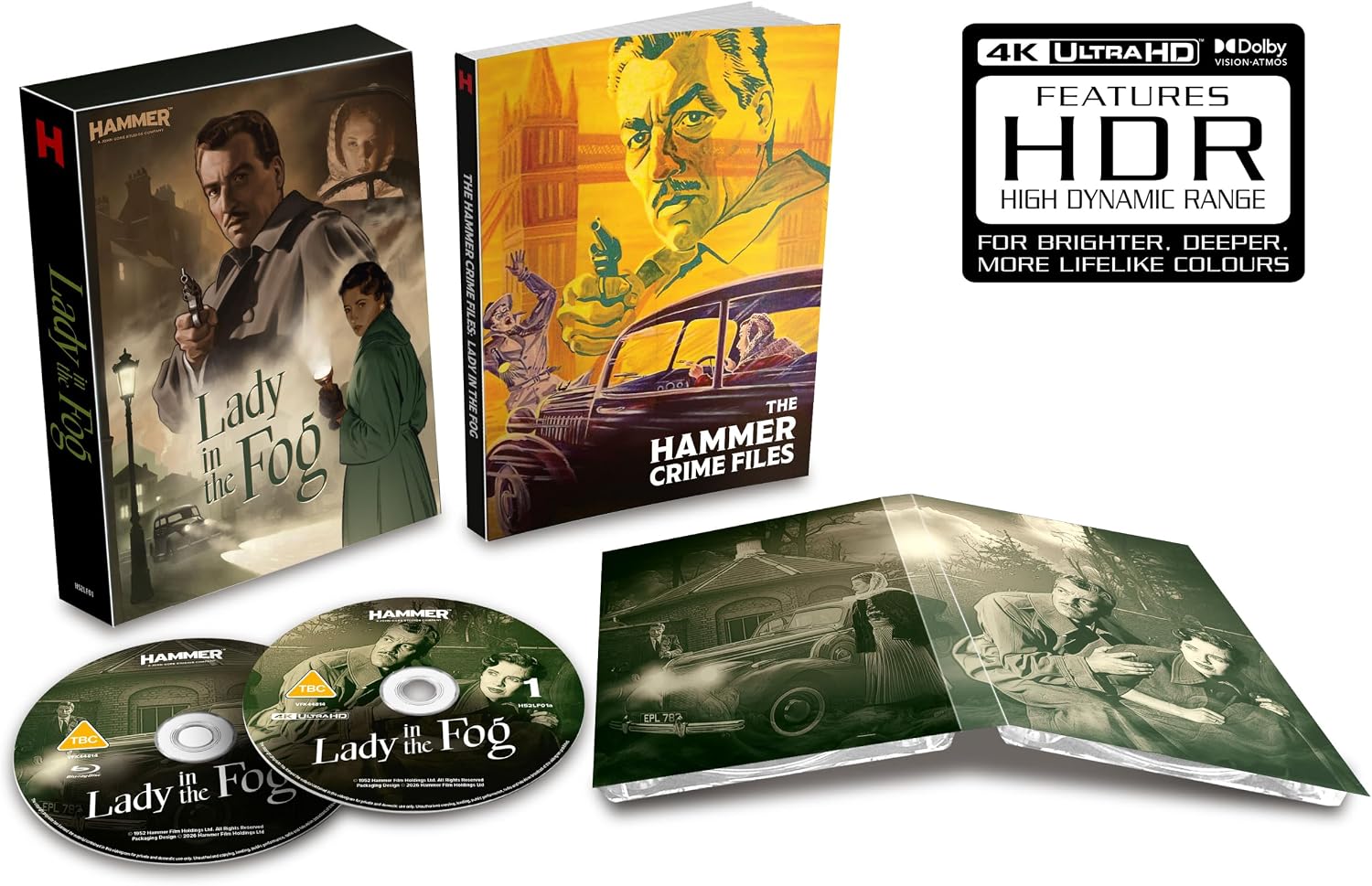 Lady In the Fog (Limited Edition) (ej svensk text) (4K Ultra HD + Blu-ray) - 2