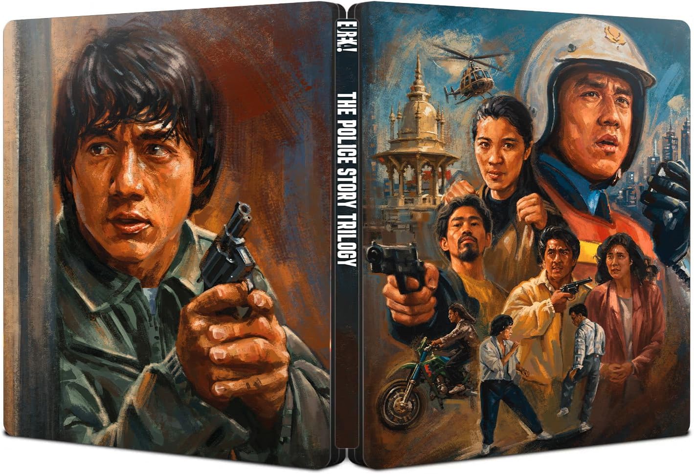 The Police Story Trilogy (Limited Edition Steelbook) (ej svensk text) (4K Ultra HD) - 2