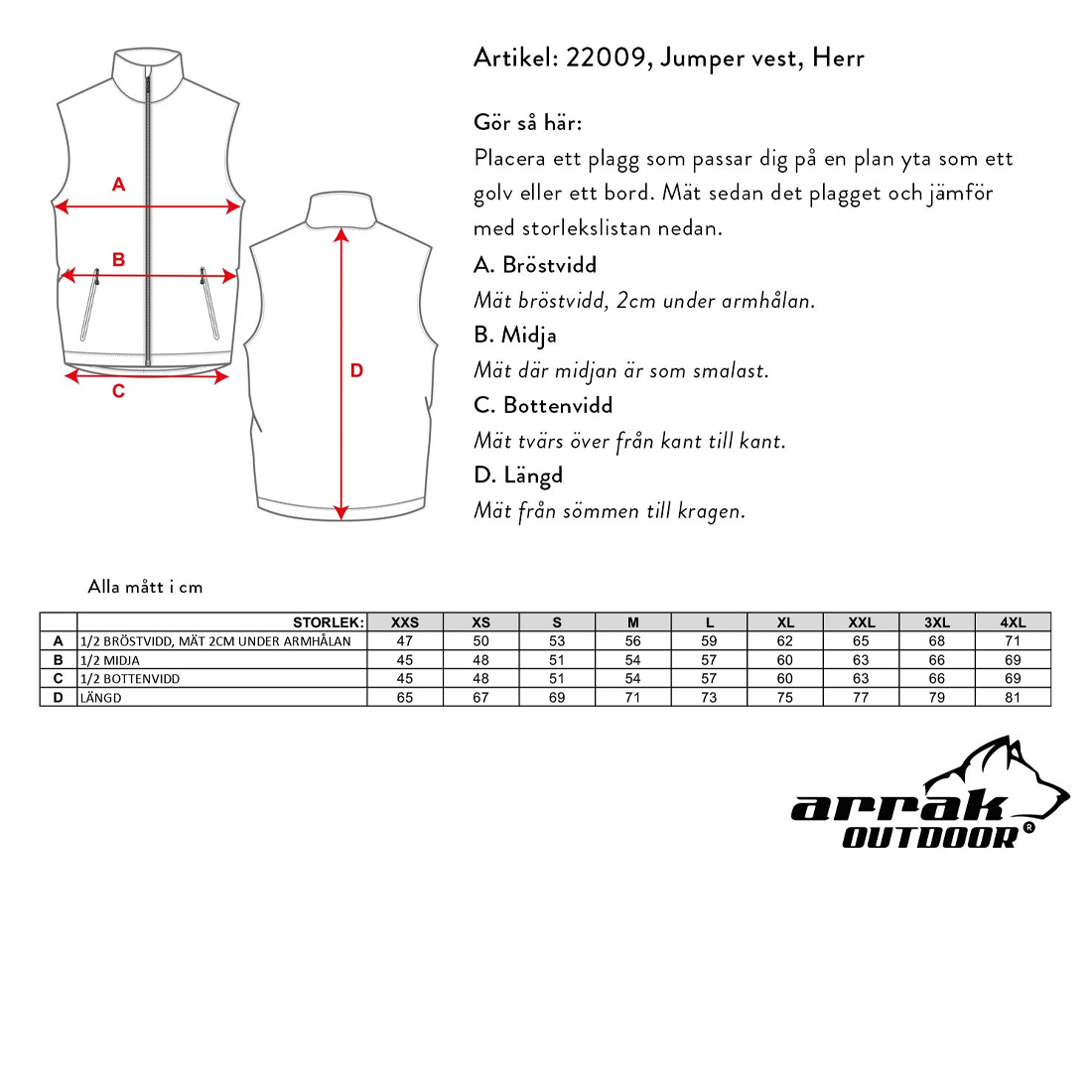 Arrak Jumperväst SNWK - 5