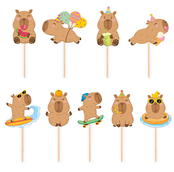 Cake picks - Capybara