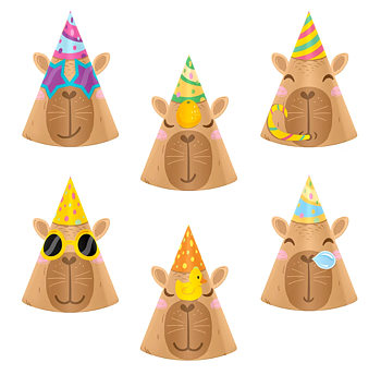 Partyhattar - Capybara