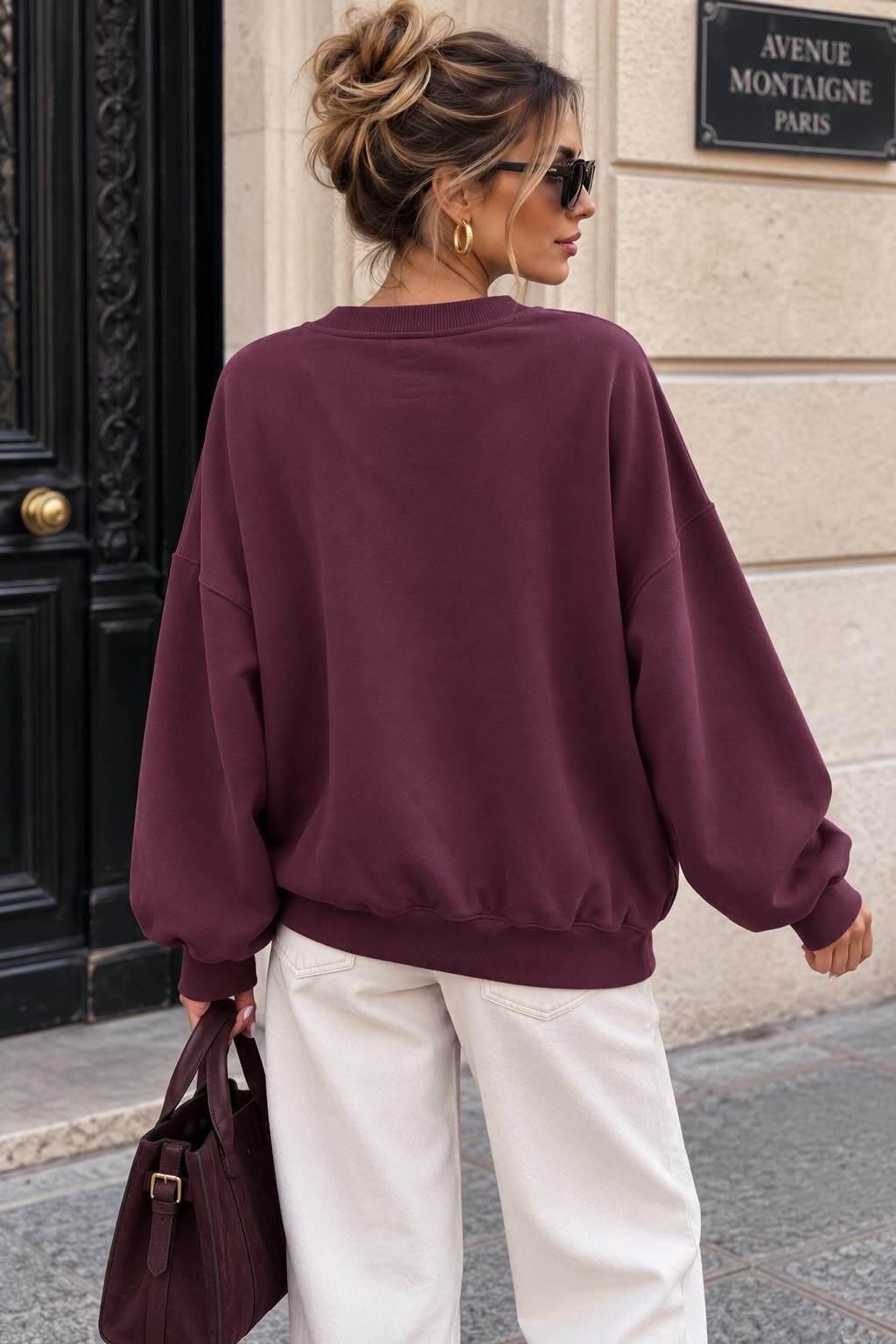 Sweater Amour plum - 3