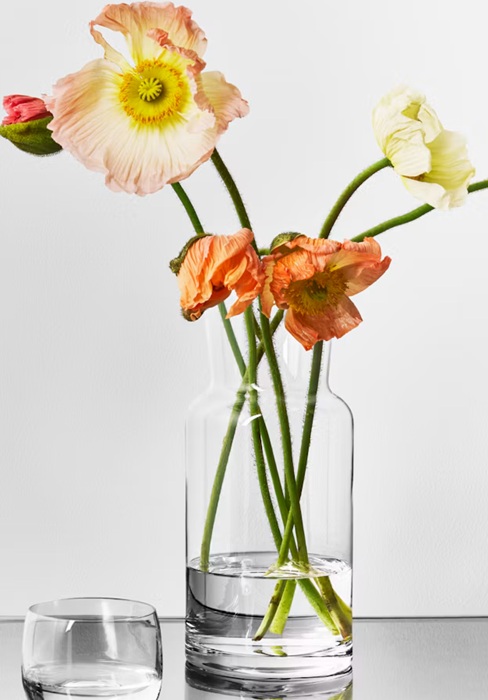 Meadow Clear Vase High 
