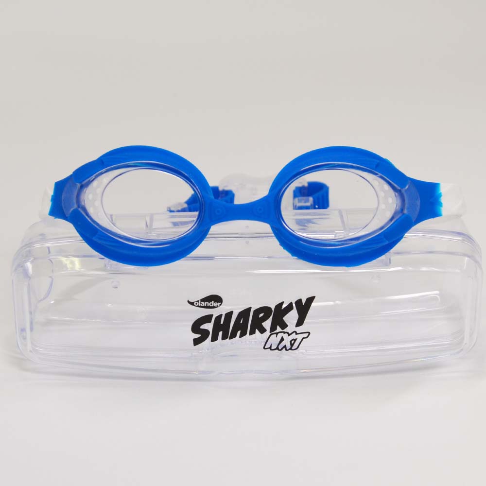 Olander Sharky NXT - blå med klara linser - 3