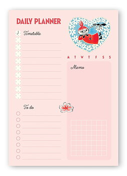 Putinki : Mumin Bokmärken Retro - Daily Planner/Planeringsblock