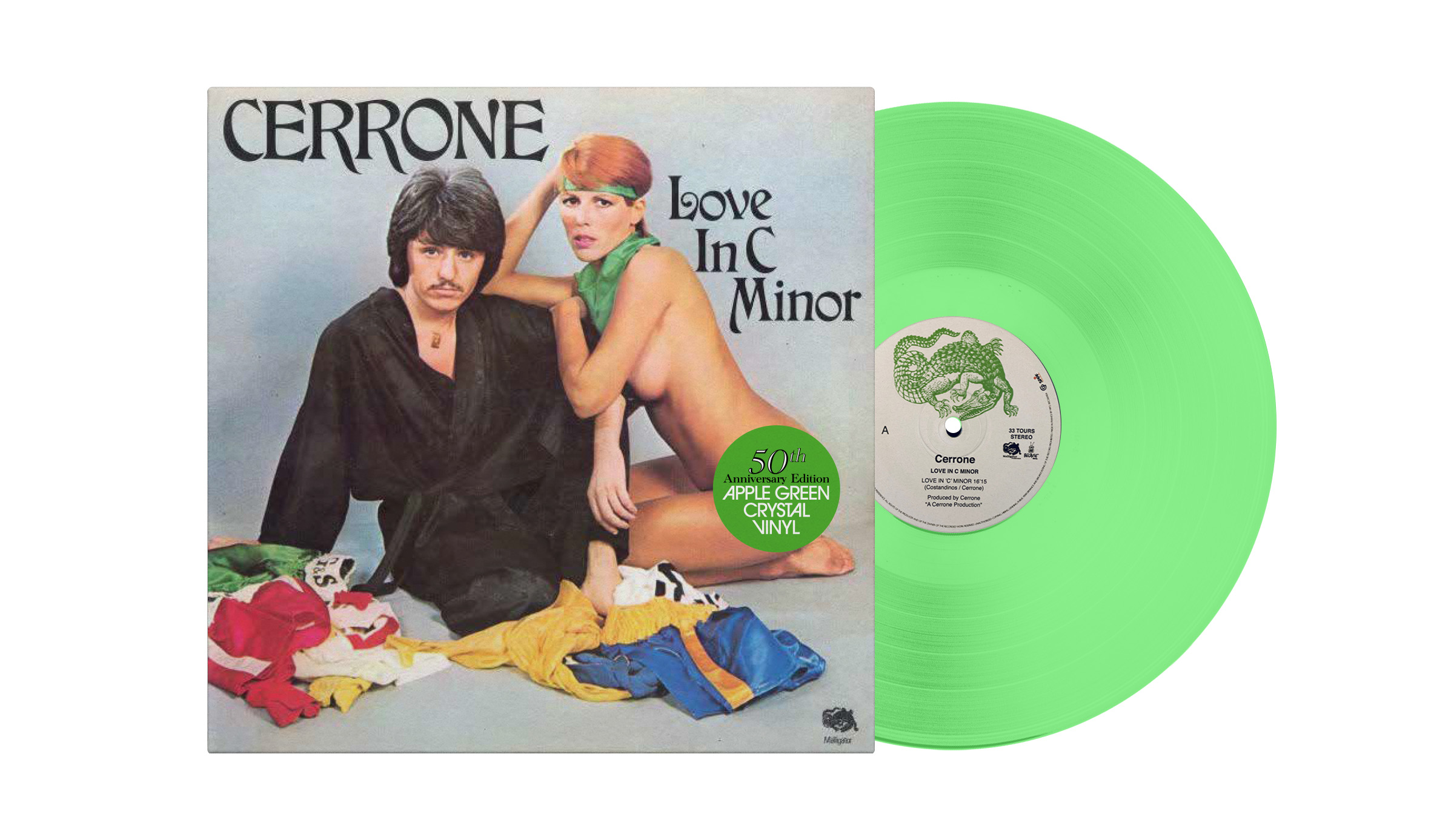 Cerrone - Love In C Minor (50th anniversary Edition) (LP Crystal Clear Apple Green)