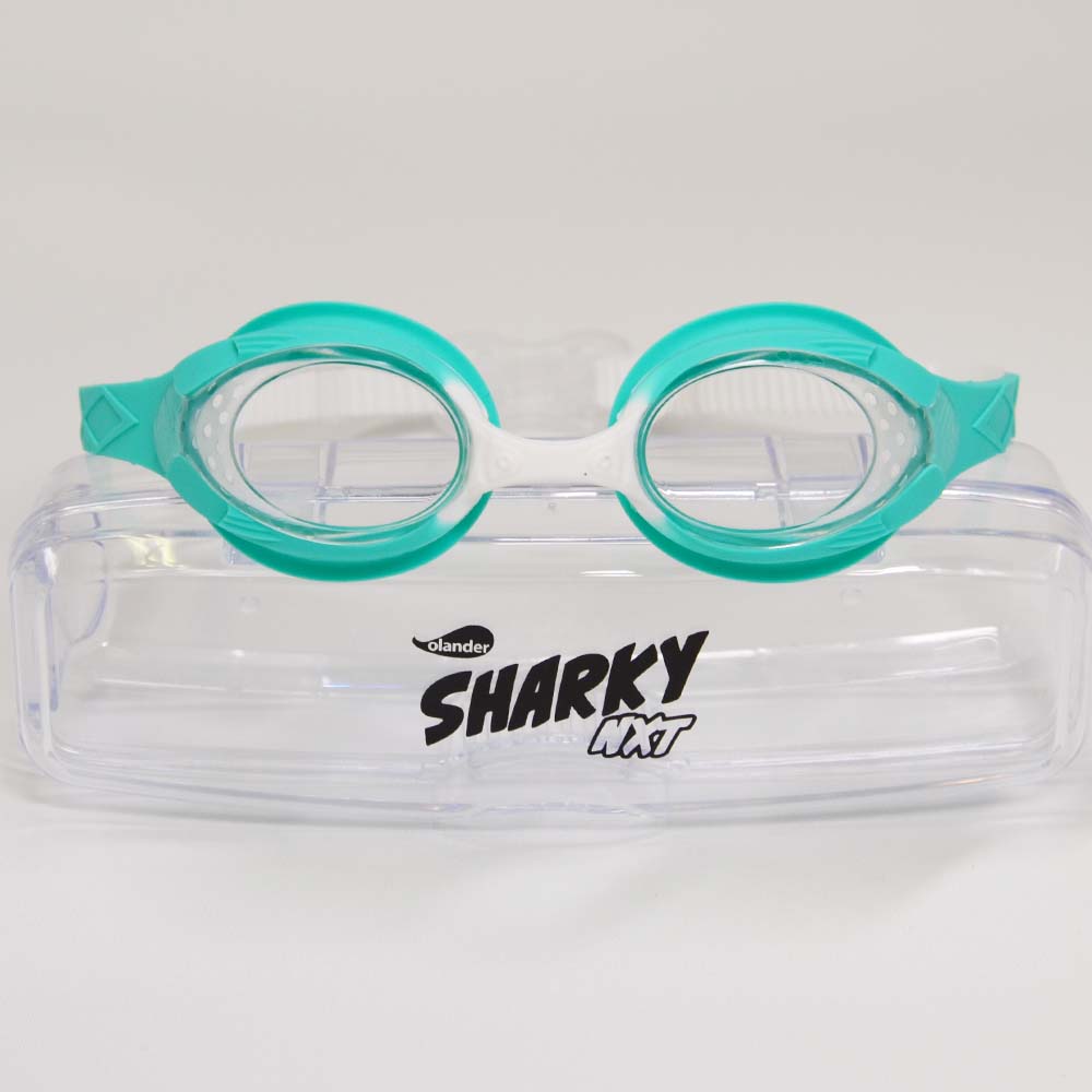 Olander Sharky NXT - grön med klara linser - 2