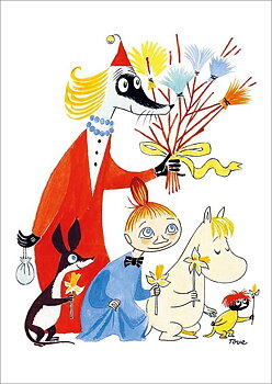 Putinki : Mumin Påsk Filifjonkan - Vykort