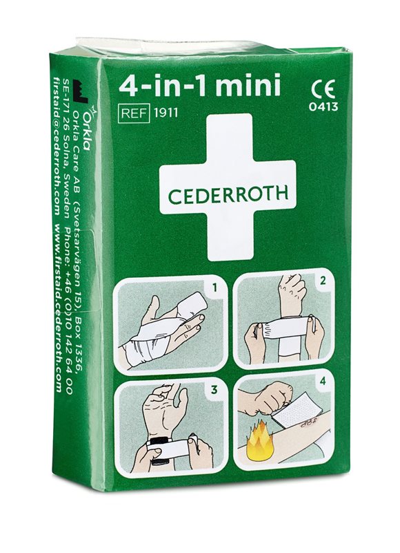 Cederroth, 4-in-1 mini Blodstoppare