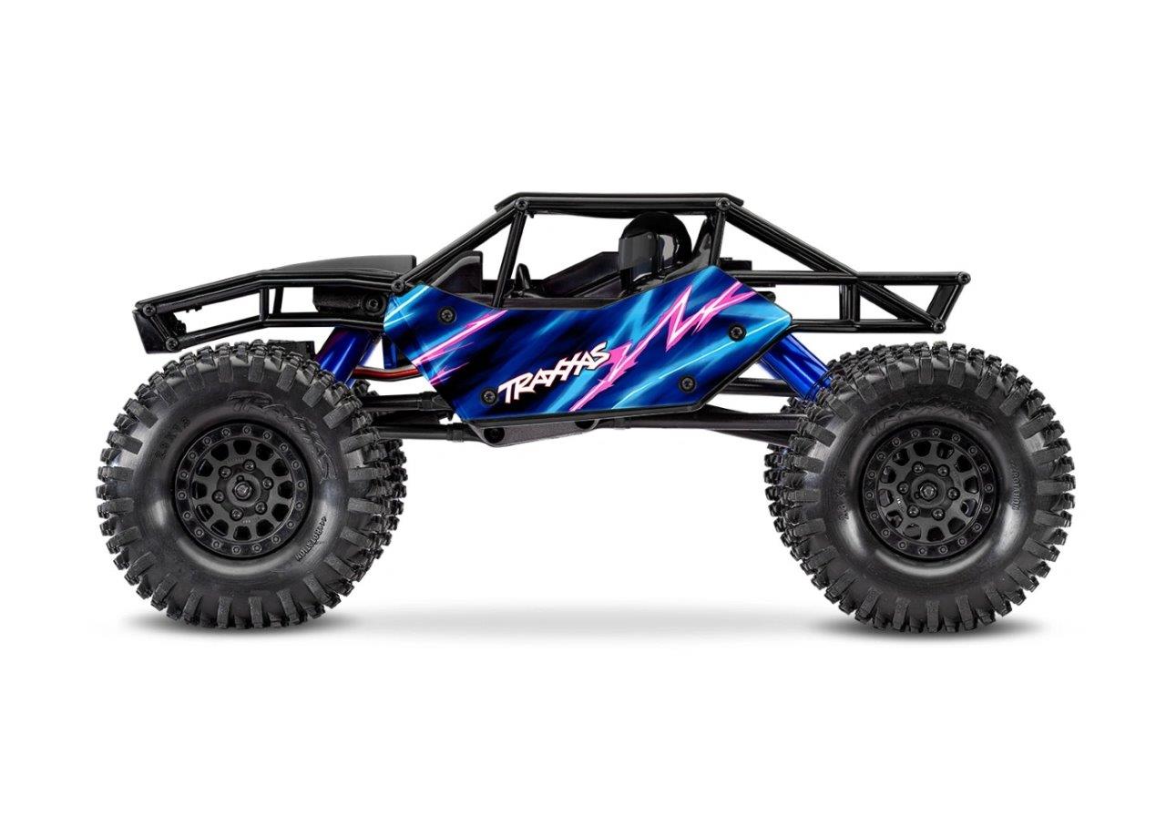 Traxxas TXC-4M 1/18 Extreme Crawler Blå RTR - 3S LiPo/USB Laddare - 2