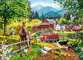 White Dove Farm, puslespil med 260 brikker (B-27743)