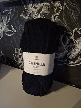 Chenille maxi 12303 Black Raven, 100gr Järbo