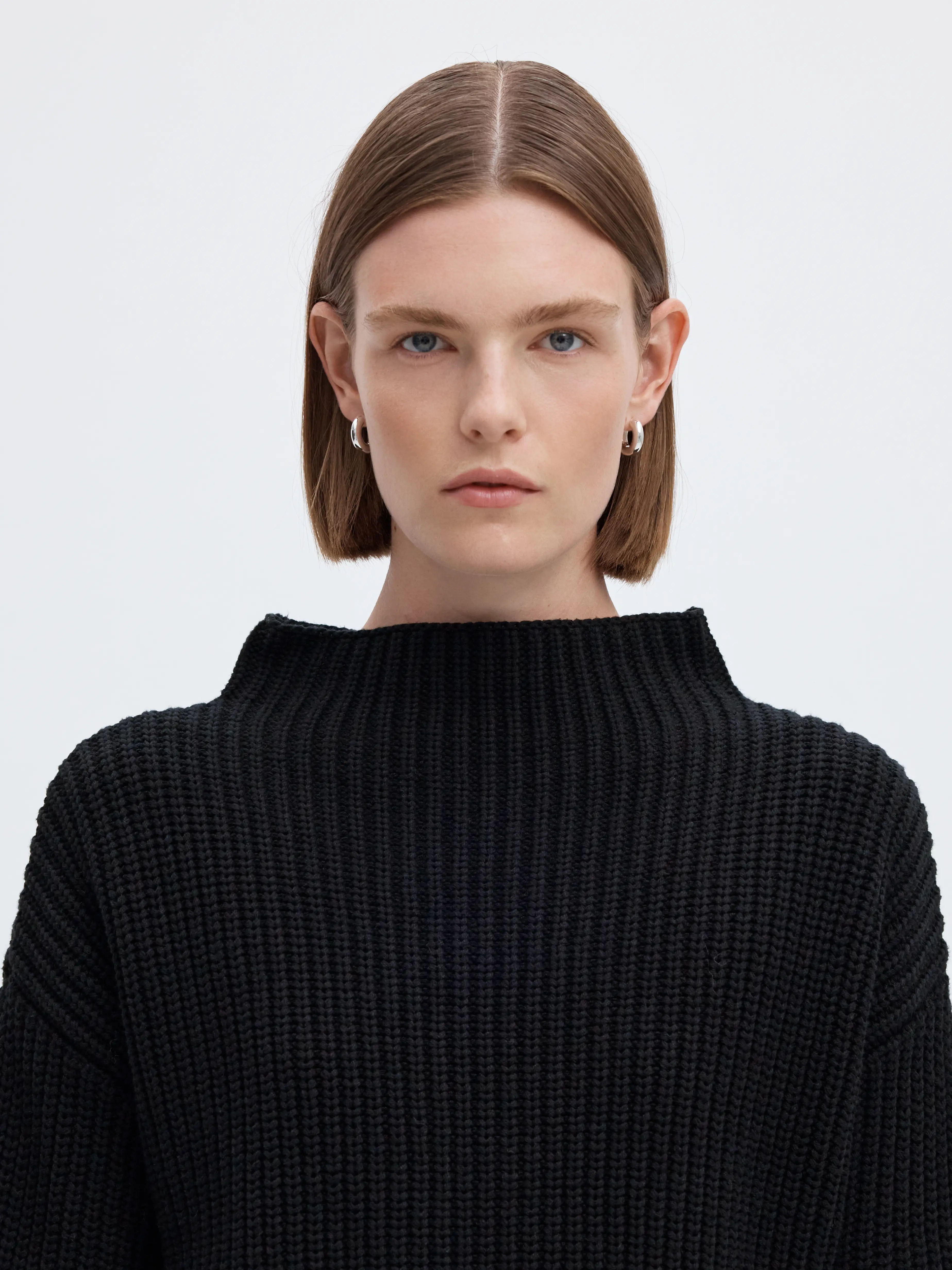 SLWSELMA SUS LS KNIT PULLOVER NOOS Black - 6