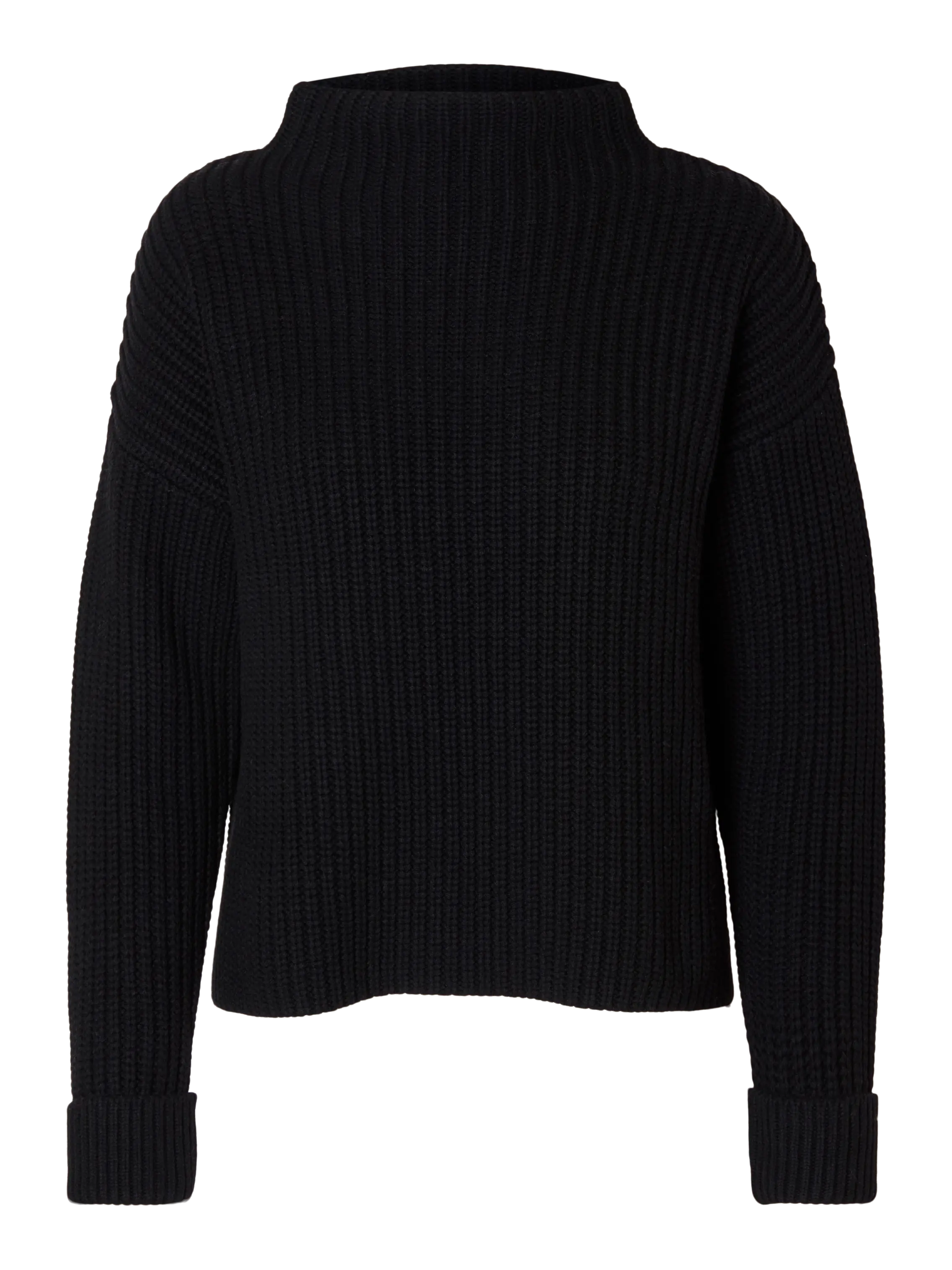 SLWSELMA SUS LS KNIT PULLOVER NOOS Black