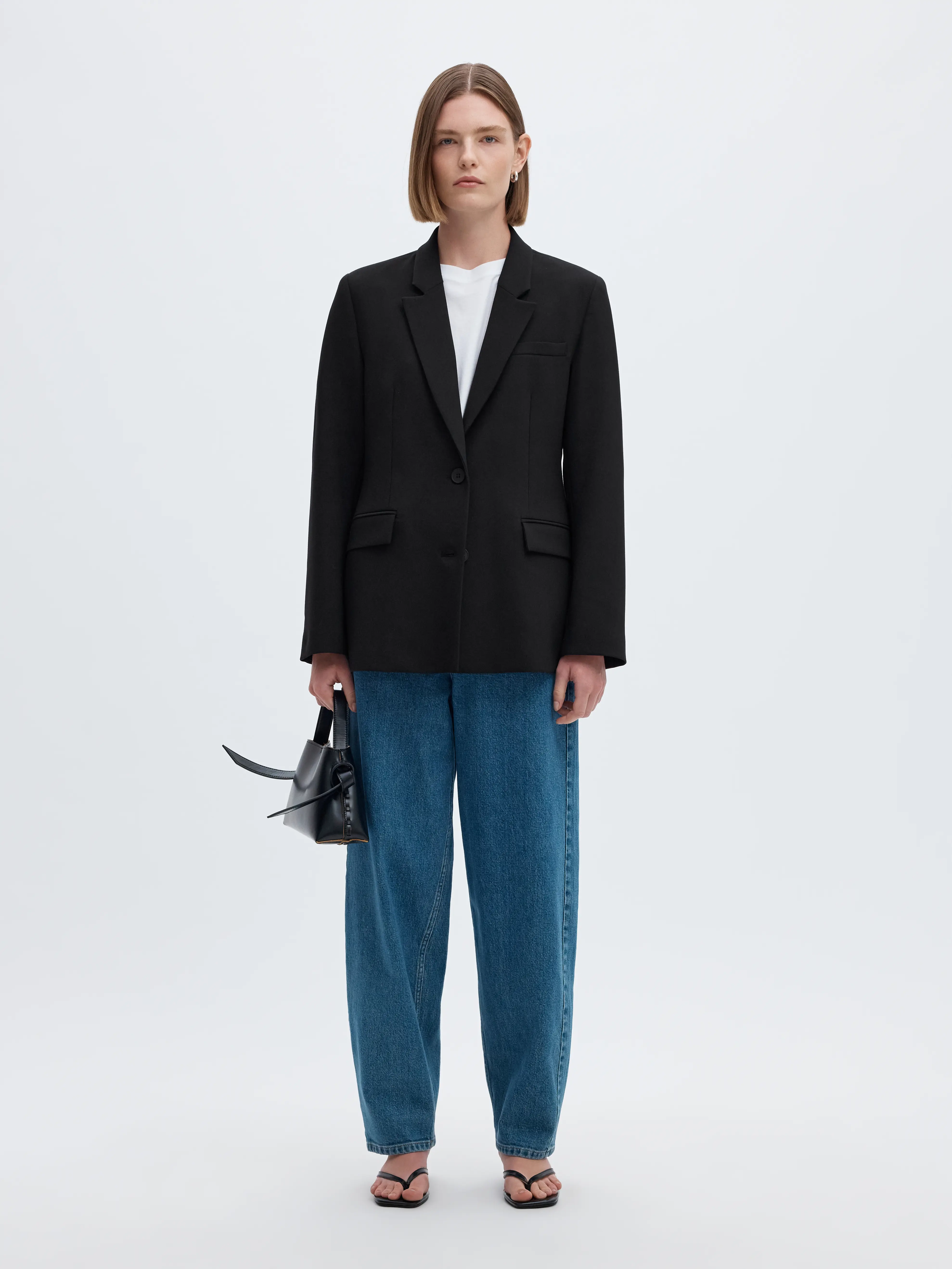 SLWRITA LS CLASSIC BLAZER FD NOOS Black - 3