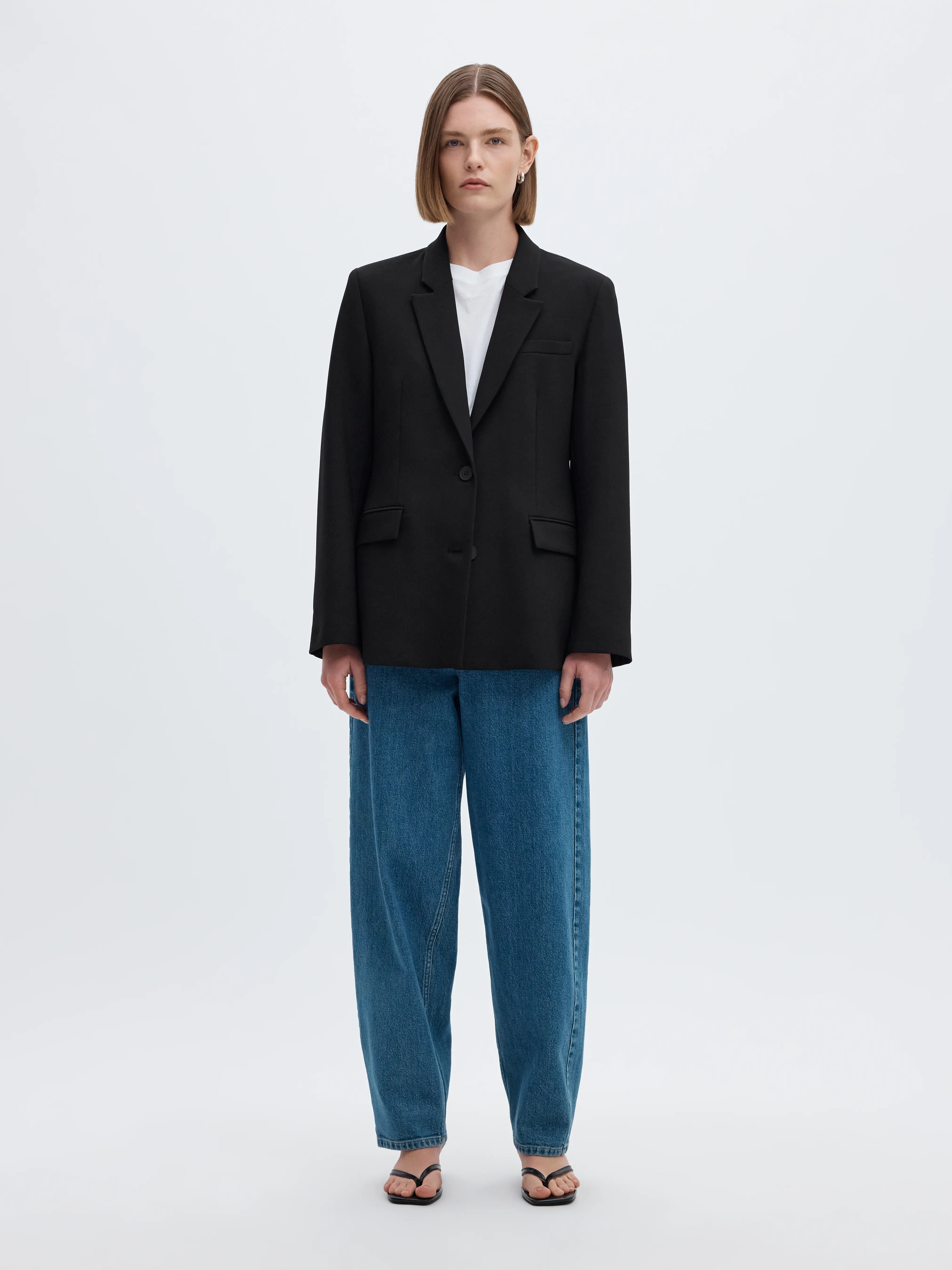 SLWRITA LS CLASSIC BLAZER FD NOOS Black - 6