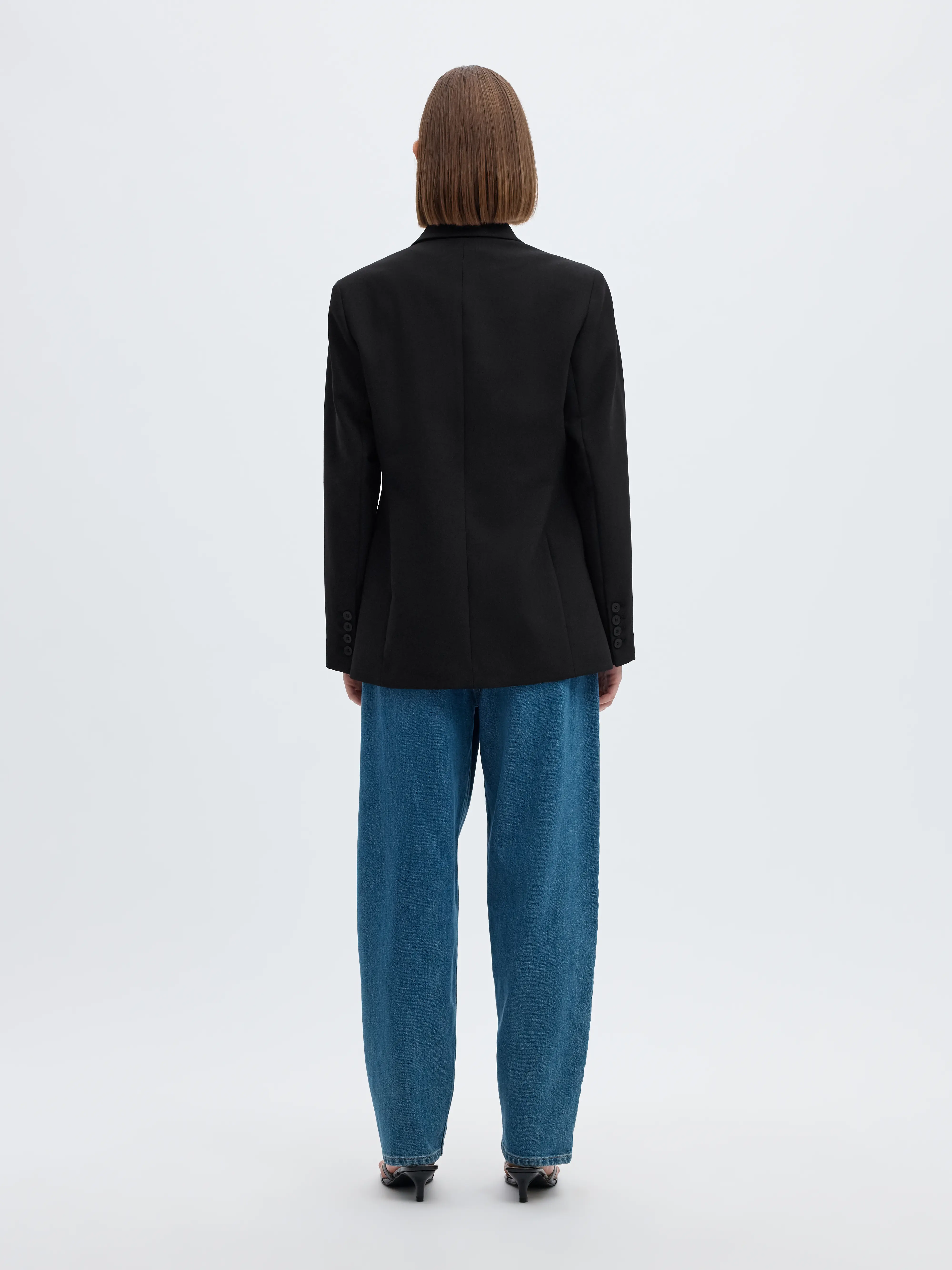 SLWRITA LS CLASSIC BLAZER FD NOOS Black - 4