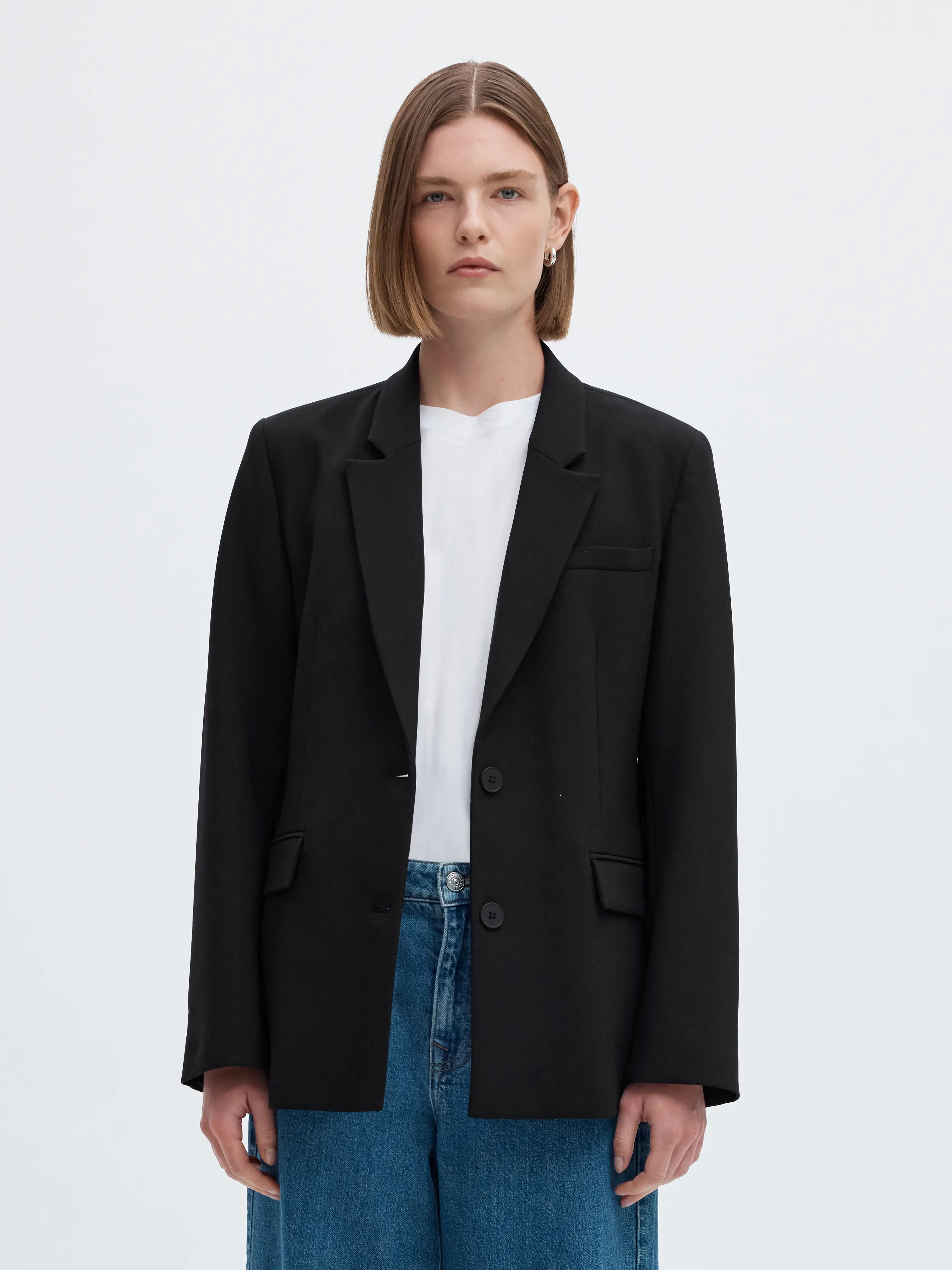 SLWRITA LS CLASSIC BLAZER FD NOOS Black - 2