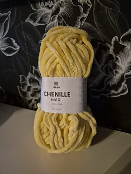 Chenille maxi 12314 Butter Bean, 100gr, Järbo