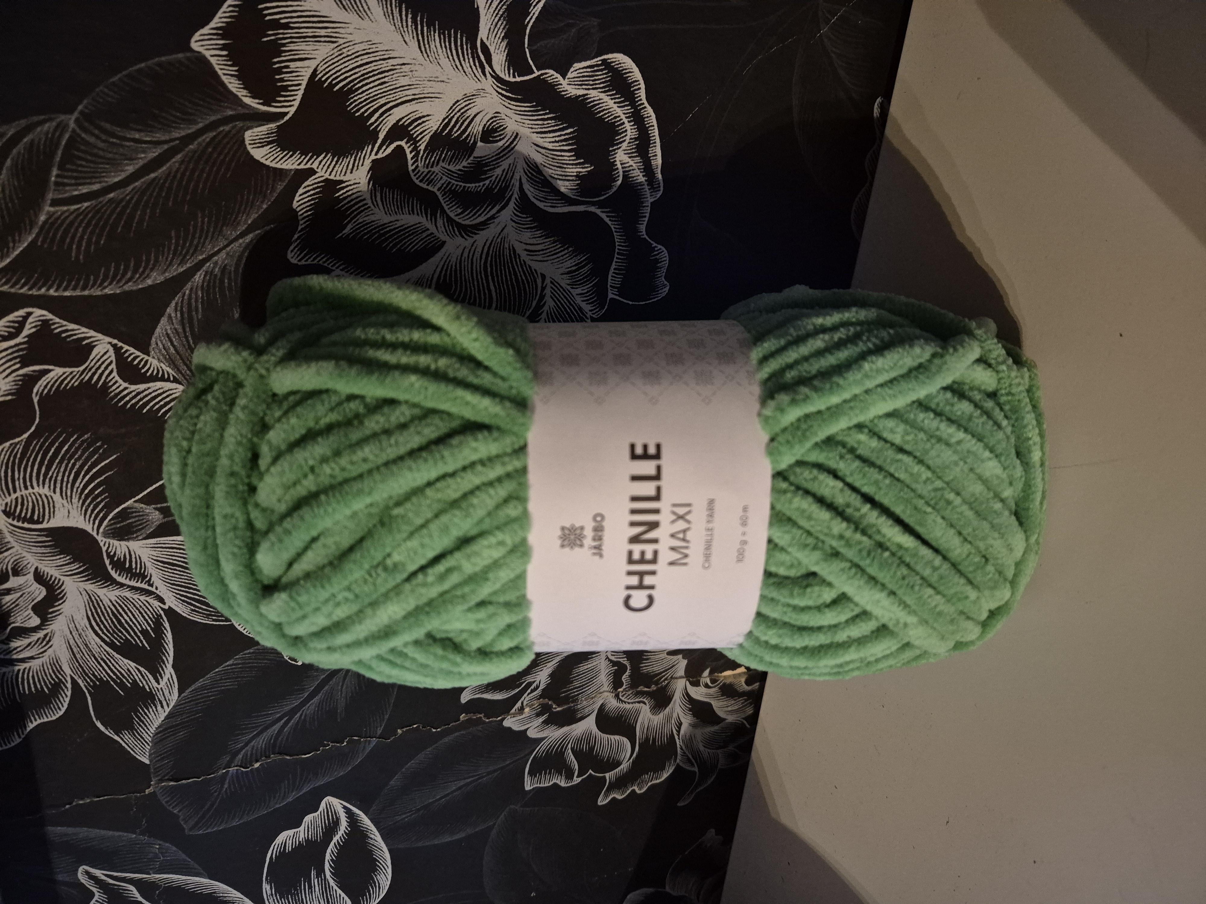 Chenille maxi 12309 Plush Pickle 100gr Järbo