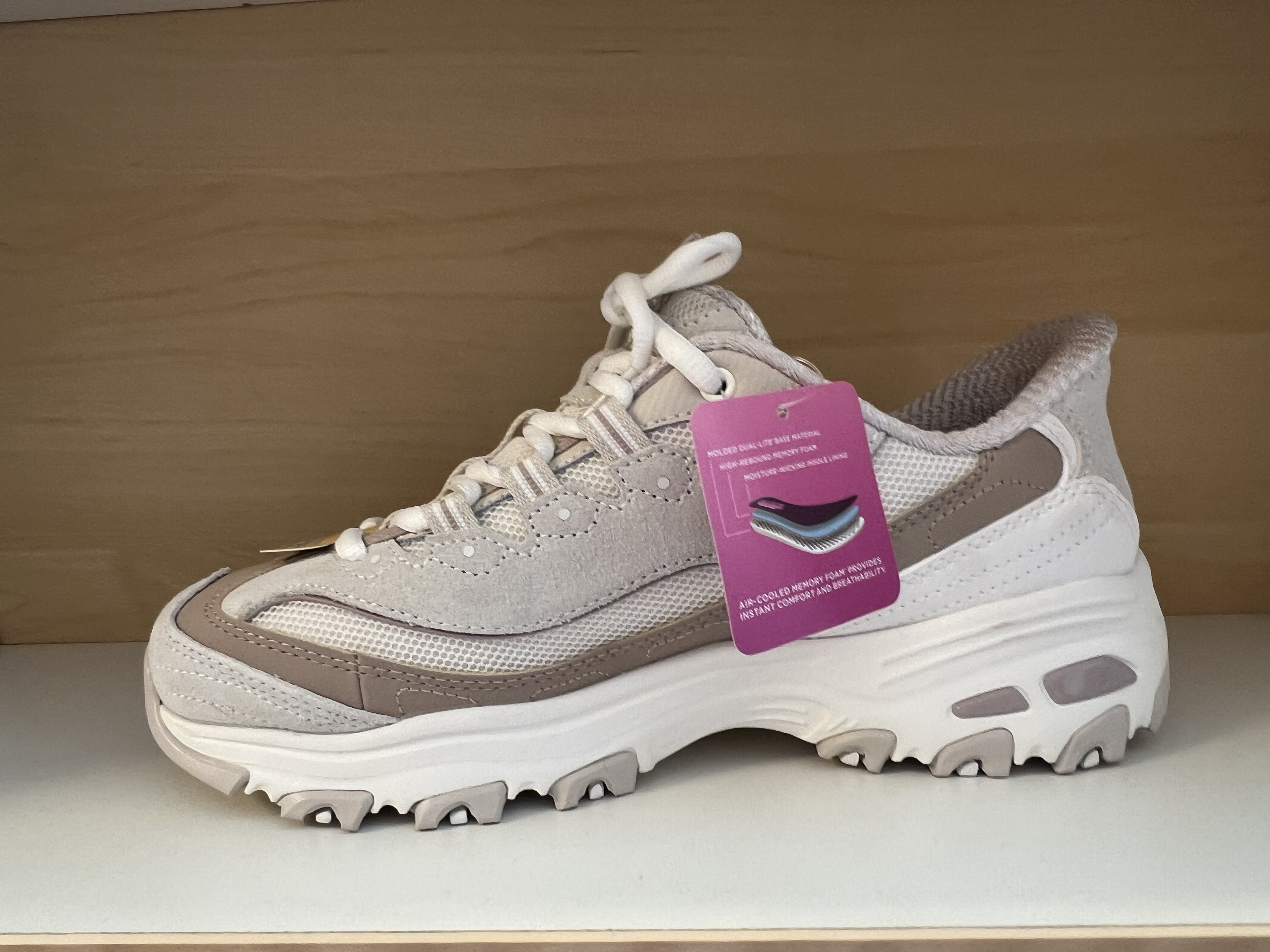 Skechers Fritidssko Slip-Ins,  Memory Foam och Air Cooled innersula.  Bred och skön modell. - 2