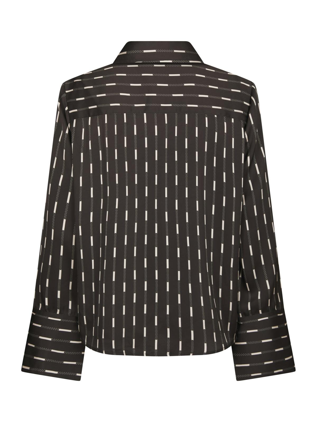 Neo Noir Mistan Print Shirt, Dark Brown - 2