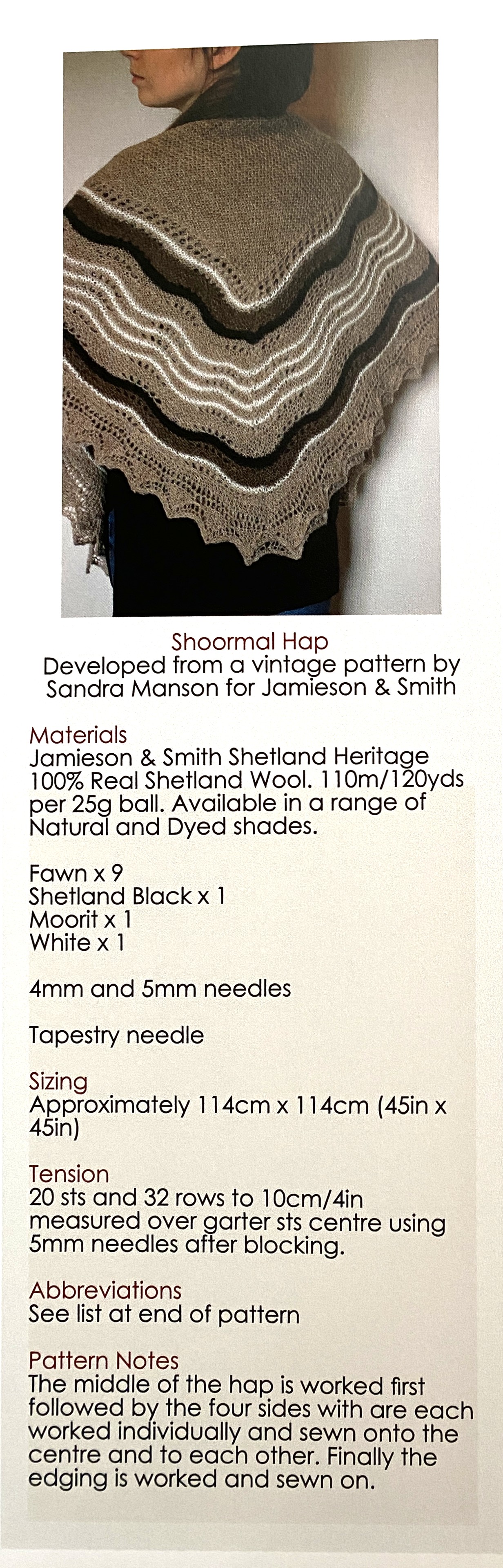 Shoormal hap by Sandra Manson, papper - 2