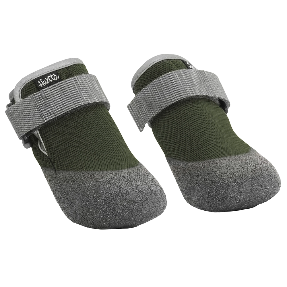 Green Hurtta Weekend Warrior Boots for Dogs, sizes XXS through XL
