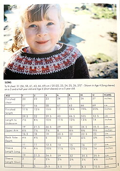 Bairns Crofthouse Yoke by Ella Gordon, papper