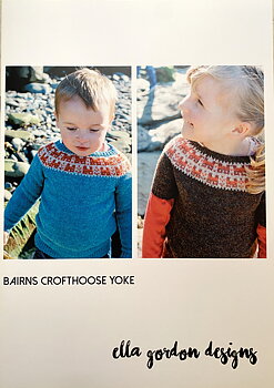 Bairns Crofthouse Yoke by Ella Gordon, papper