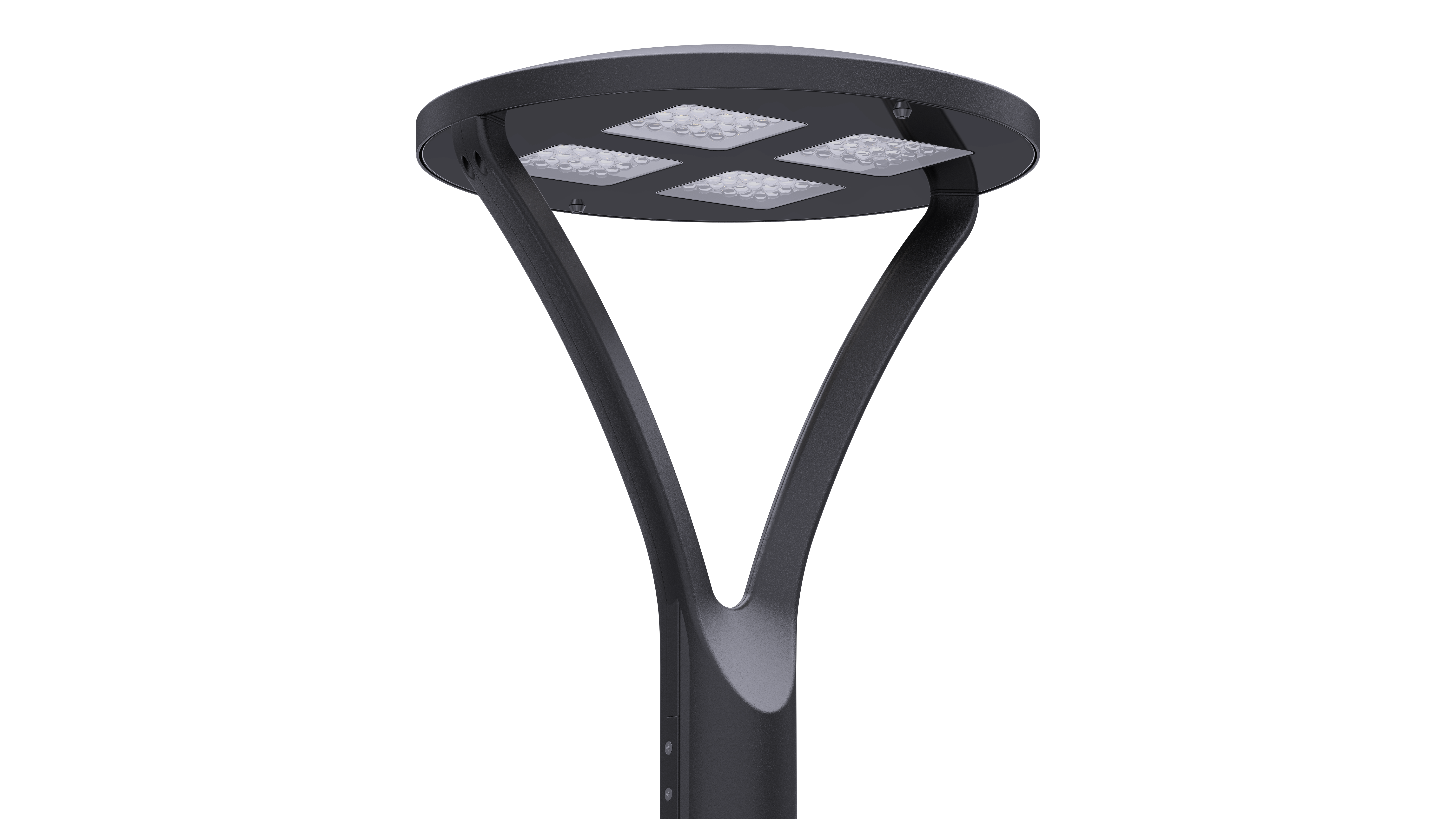 Parkarmatur LED - inställbar färgtemperatur och effekt 30, 40, 60W - HERMOSO - 4