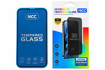 iPhone 14/13/13Pro Privacy 3D High Definition Tempered Glass Envelope Packaging