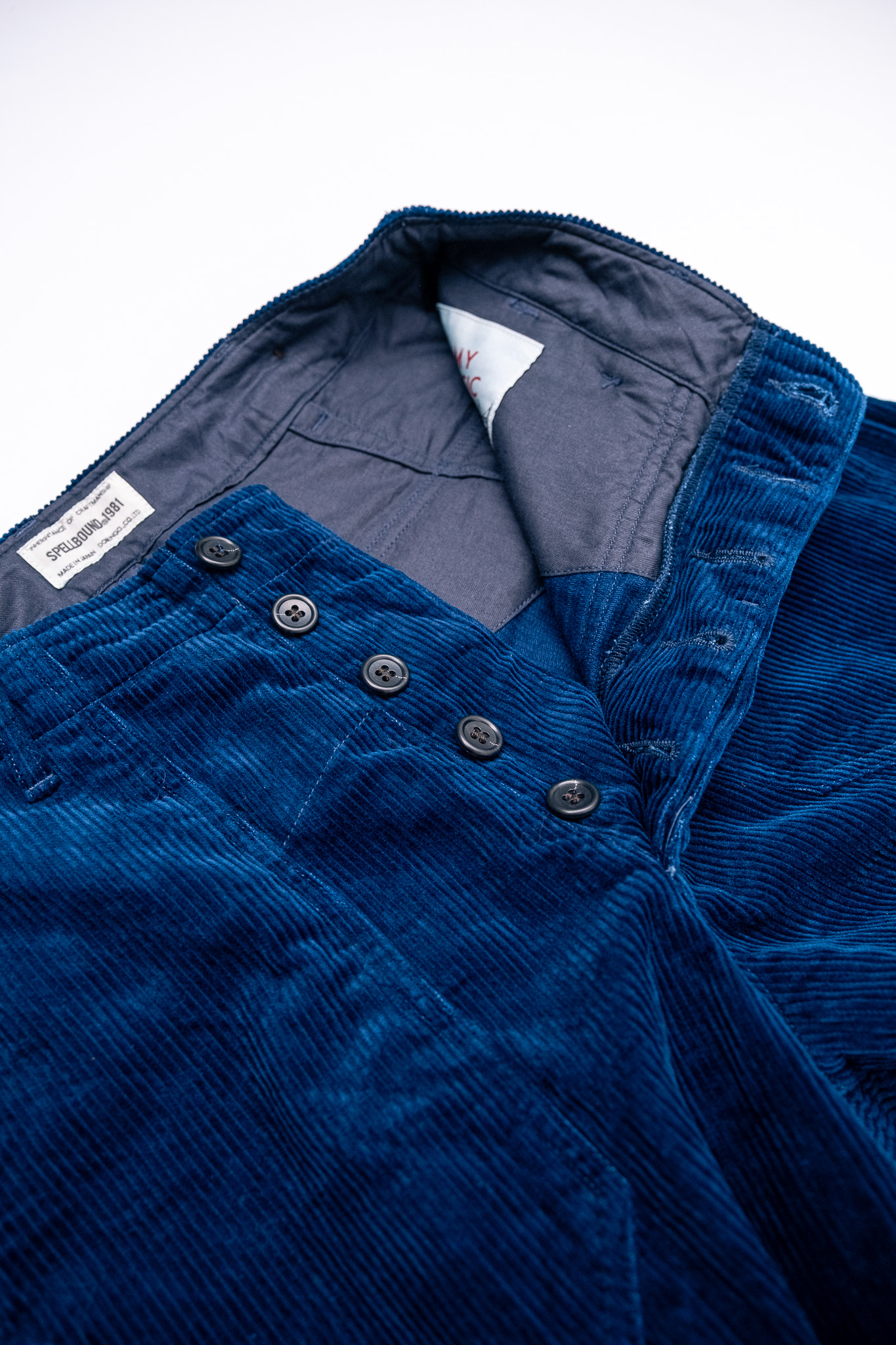 Spellbound - 50004 Baker Pants OW Cord Indigo - 7