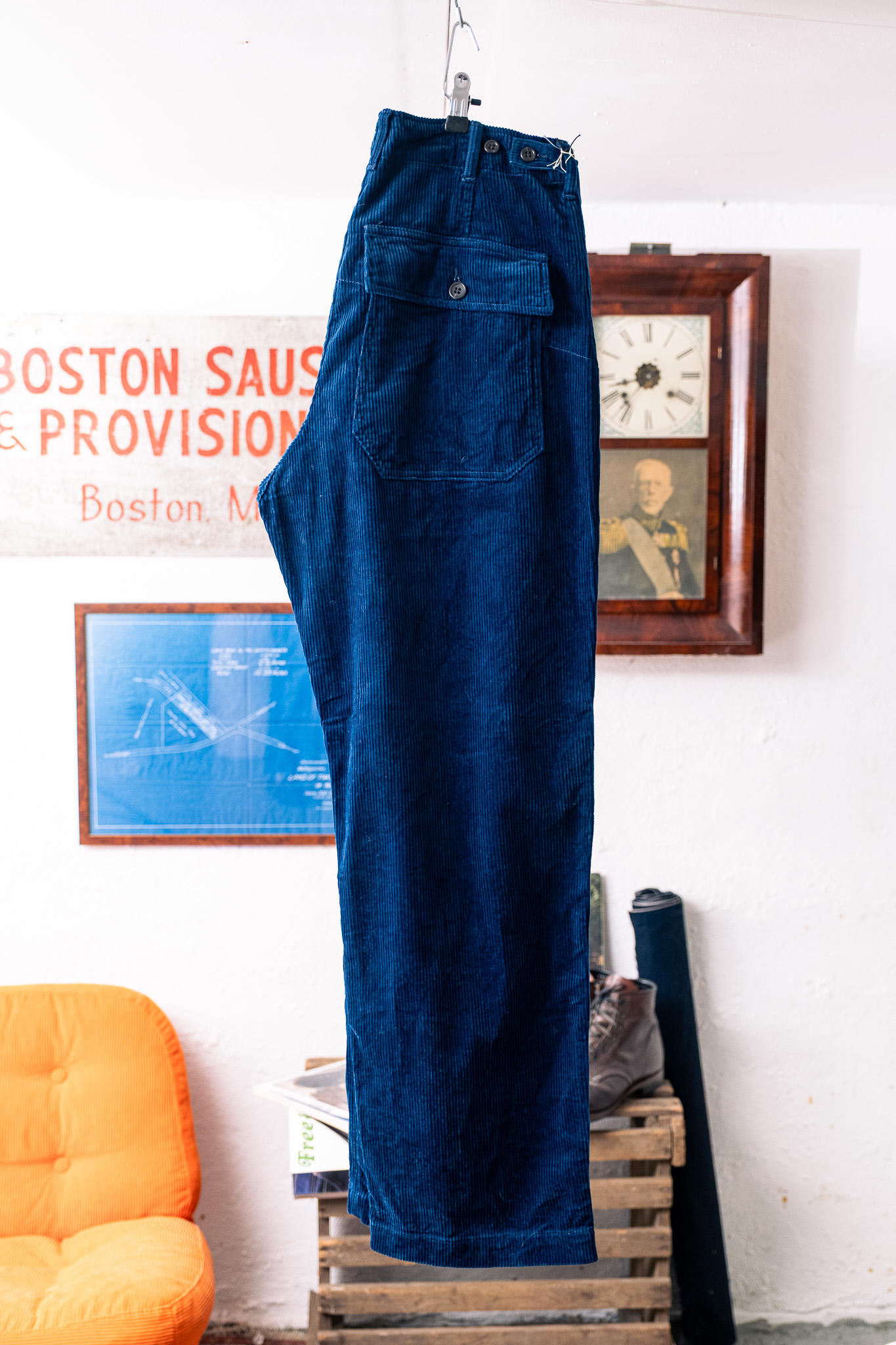 Spellbound - 50004 Baker Pants OW Cord Indigo