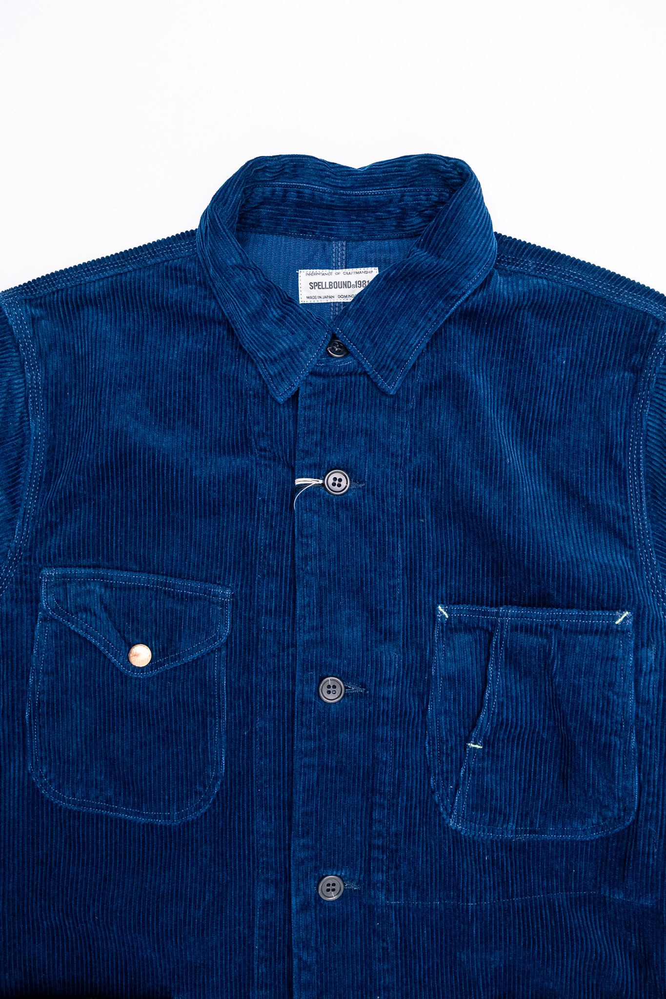 Spellbound - 70002 Coverall OW Cord Indigo - 4