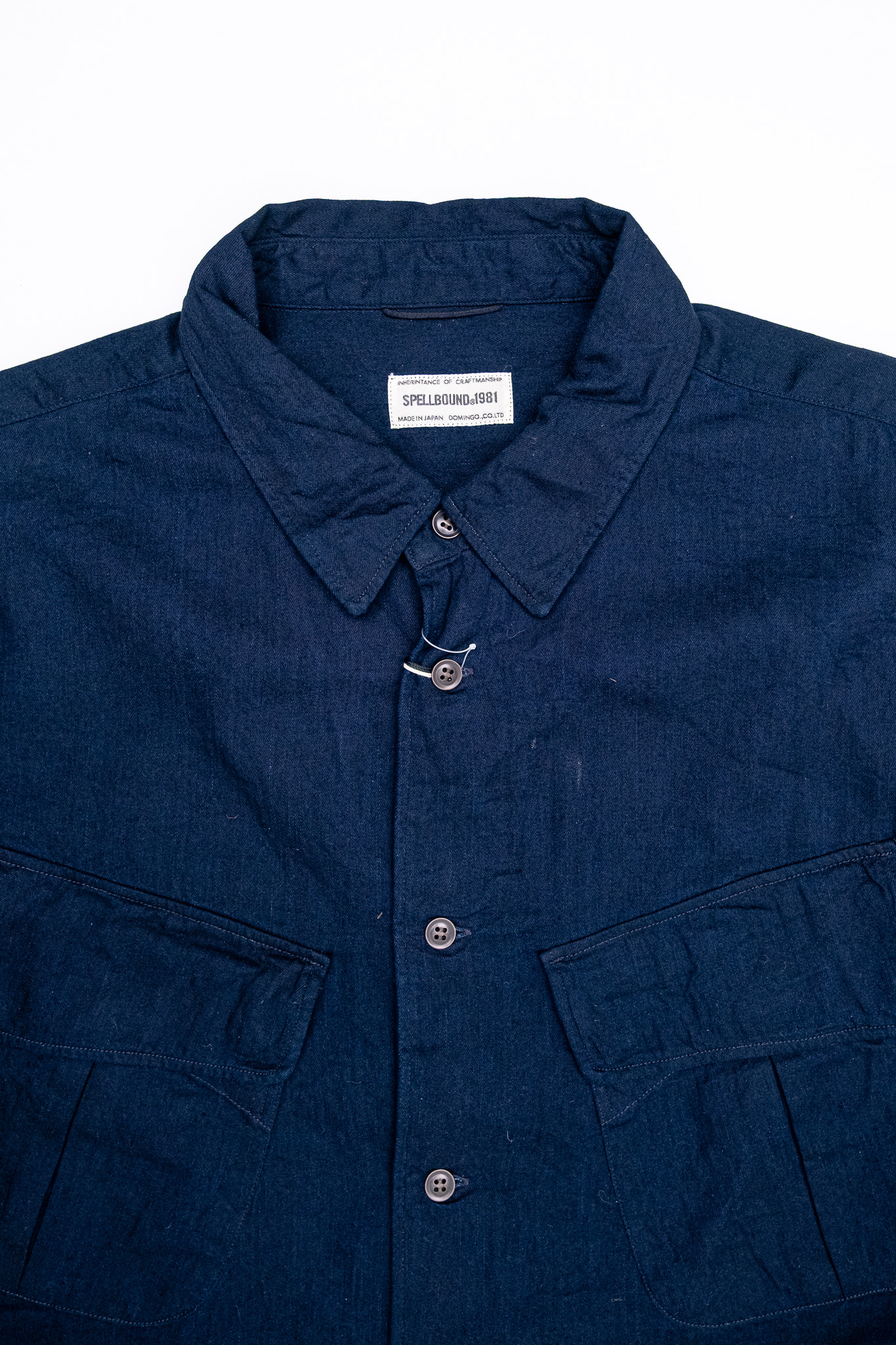 Spellbound - 70005 Fatigue Shirt One Wash Indigo - 3