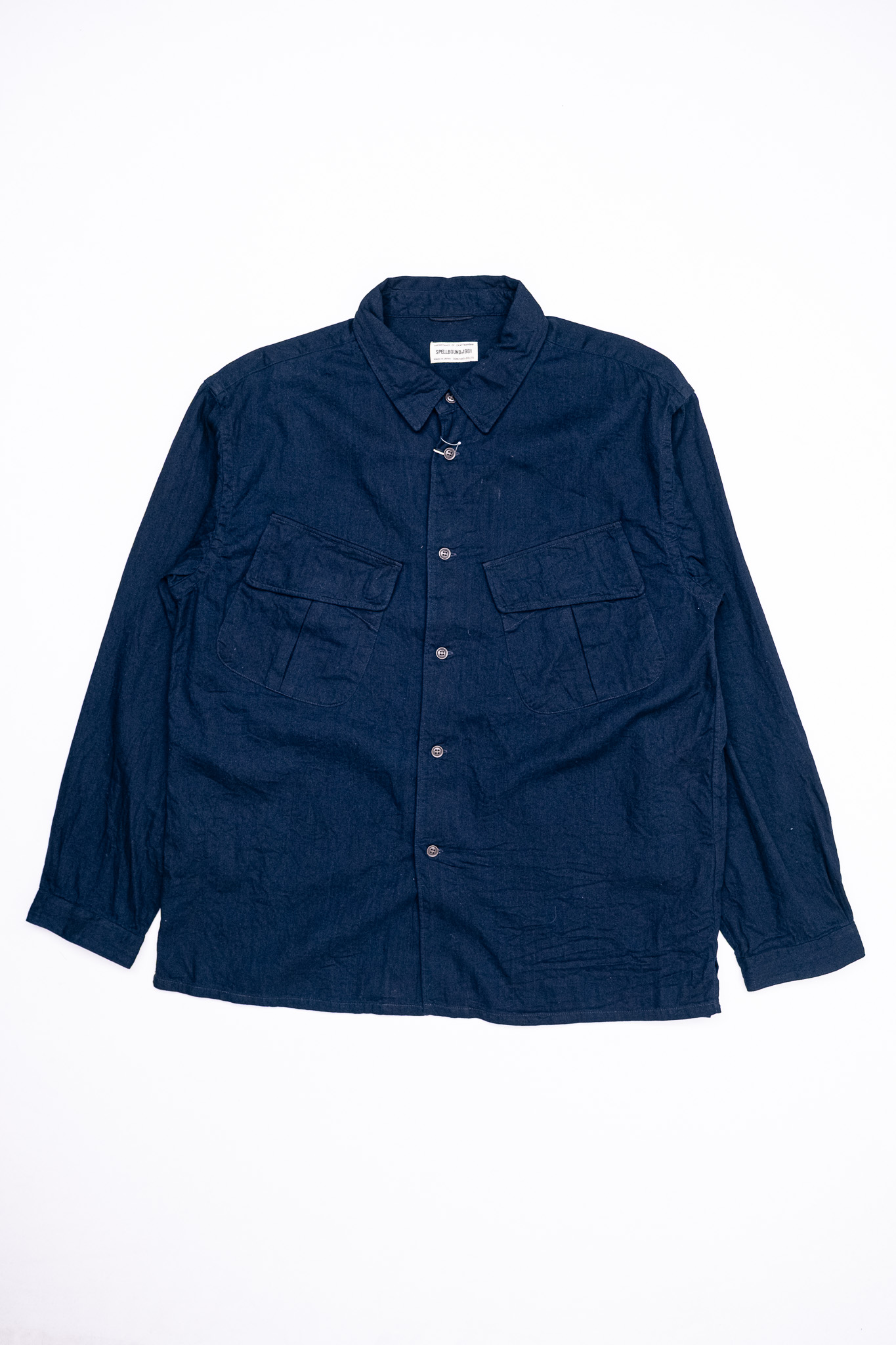 Spellbound - 70005 Fatigue Shirt One Wash Indigo - 2
