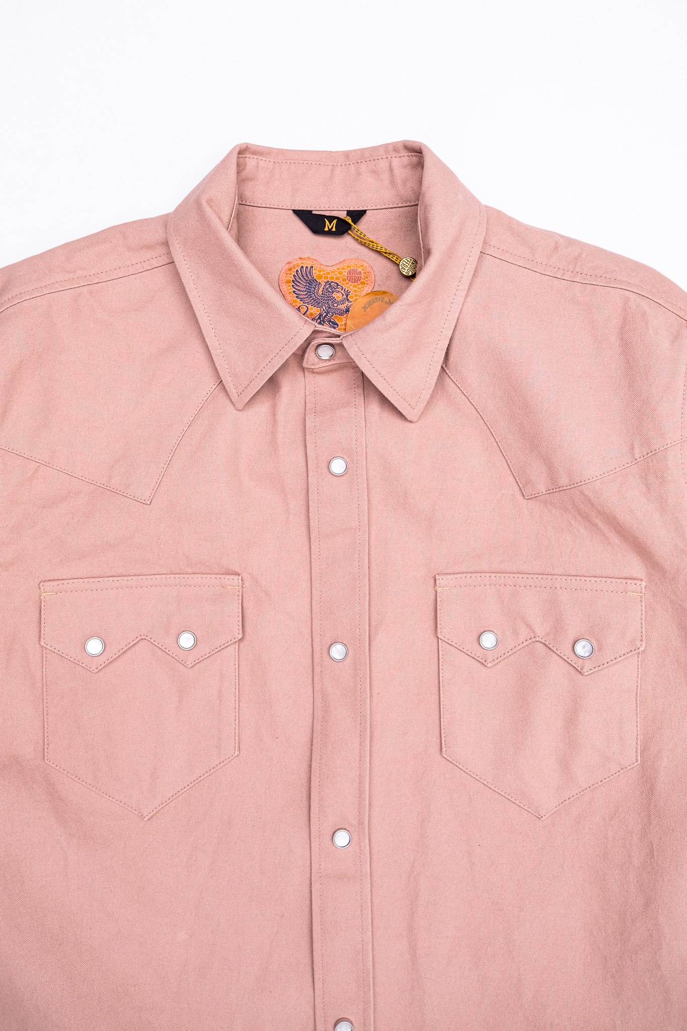 Indigofera - Bowman Roxboro Cotton Canvas 9oz Mountain Coral - 4