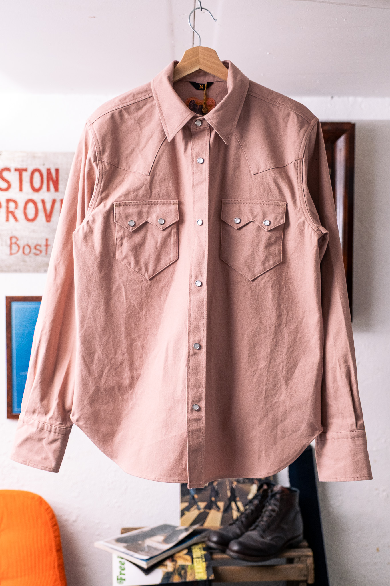 Indigofera - Bowman Roxboro Cotton Canvas 9oz Mountain Coral