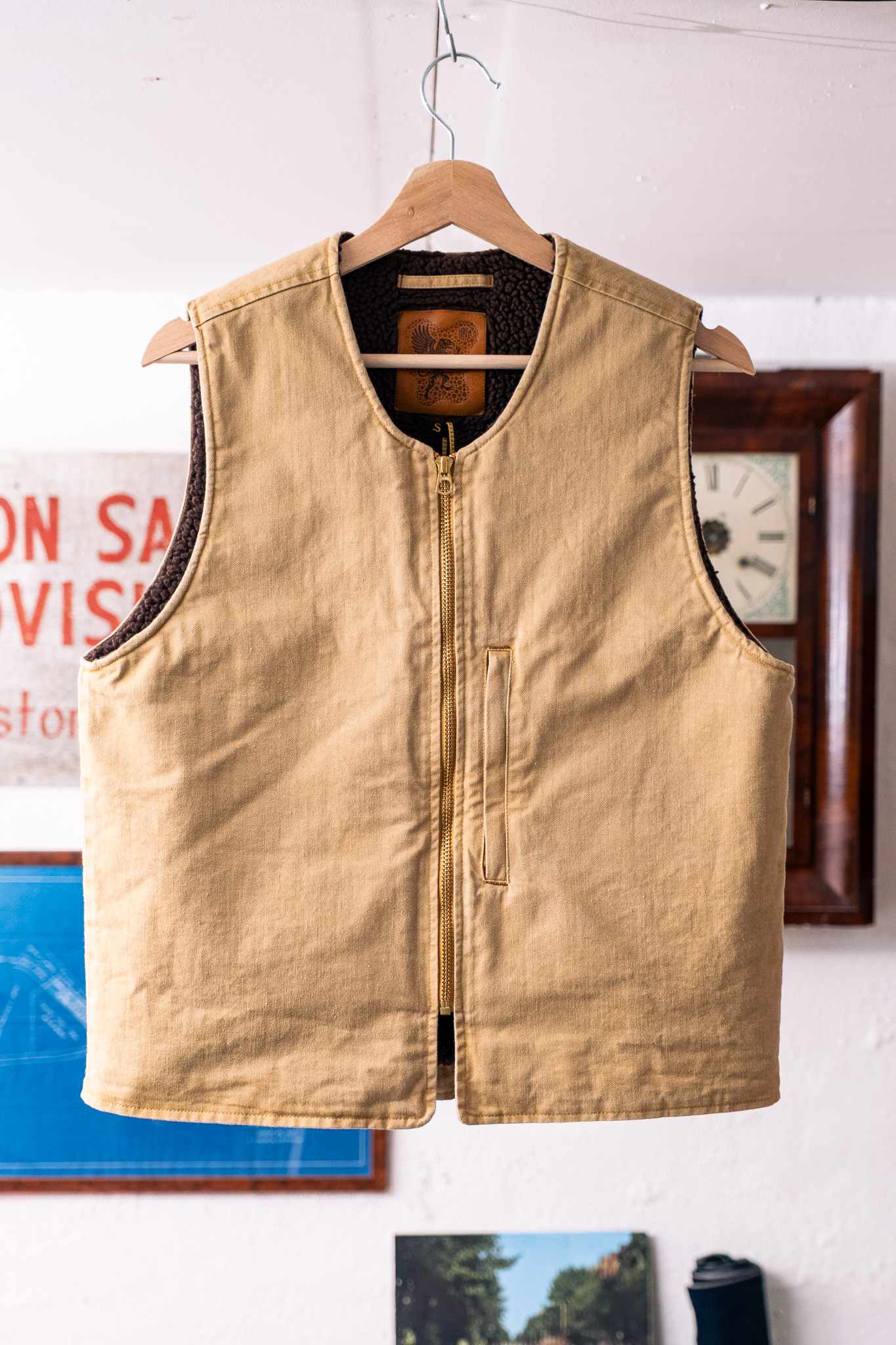 Indigofera - Tectonic Uneven Twill Beige