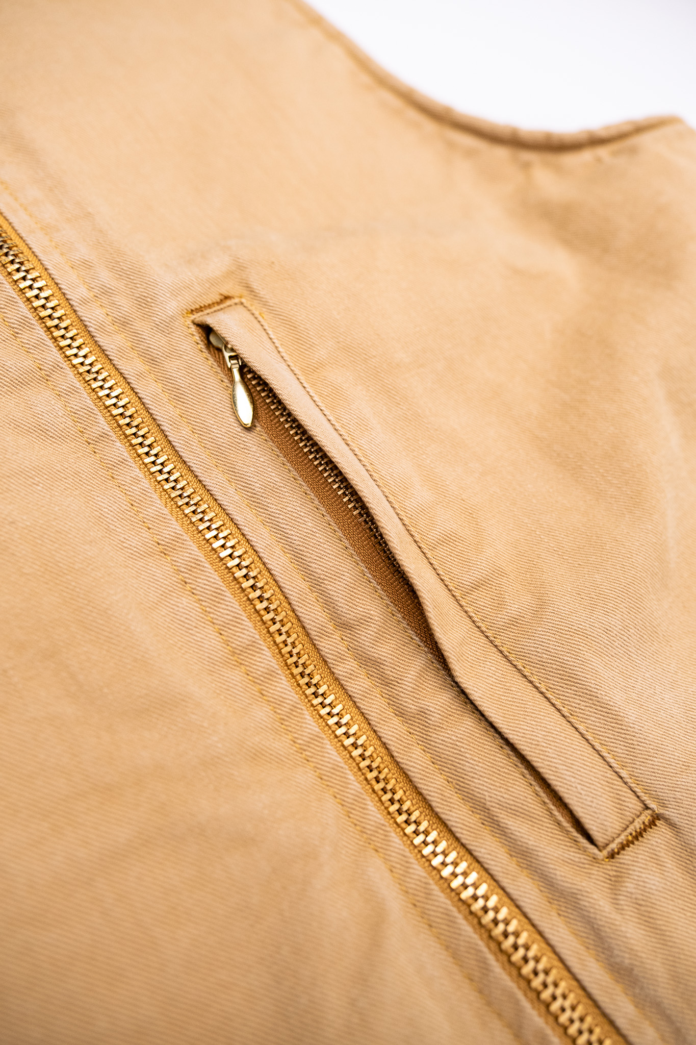Indigofera - Tectonic Uneven Twill Beige - 6