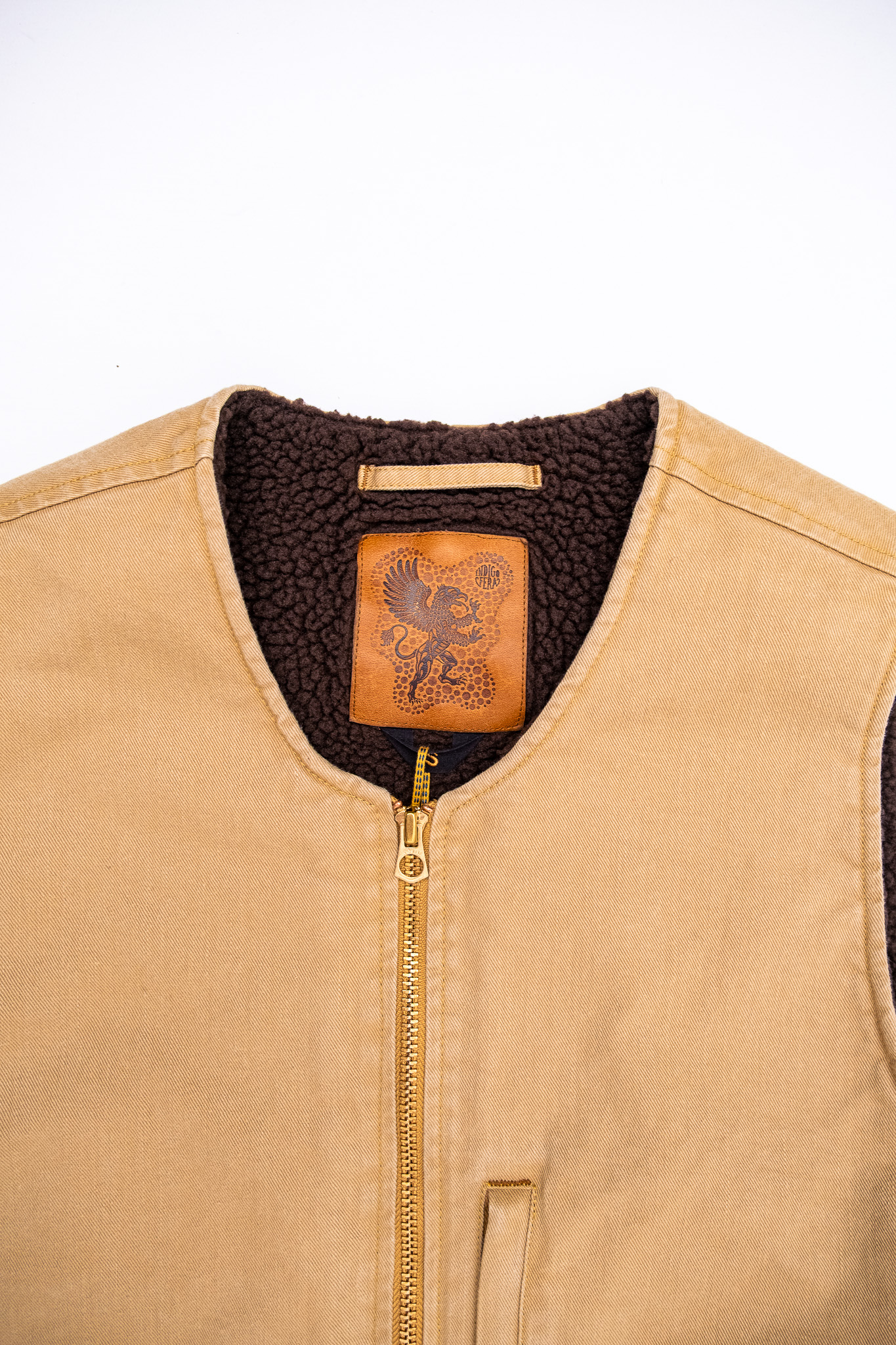 Indigofera - Tectonic Uneven Twill Beige - 3