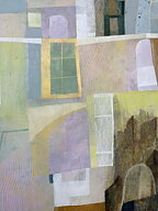 "Italy, Italian hillside”, AKRYLTAVLA MÅLAD AV MARIA C BERNHARDSSON/ MC, ORGINAL