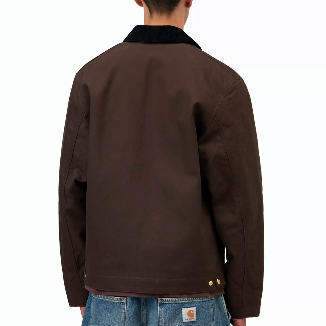 Carhartt WIP - Detroit Jacket (Winter) Tobacco/Black Rigid - 3