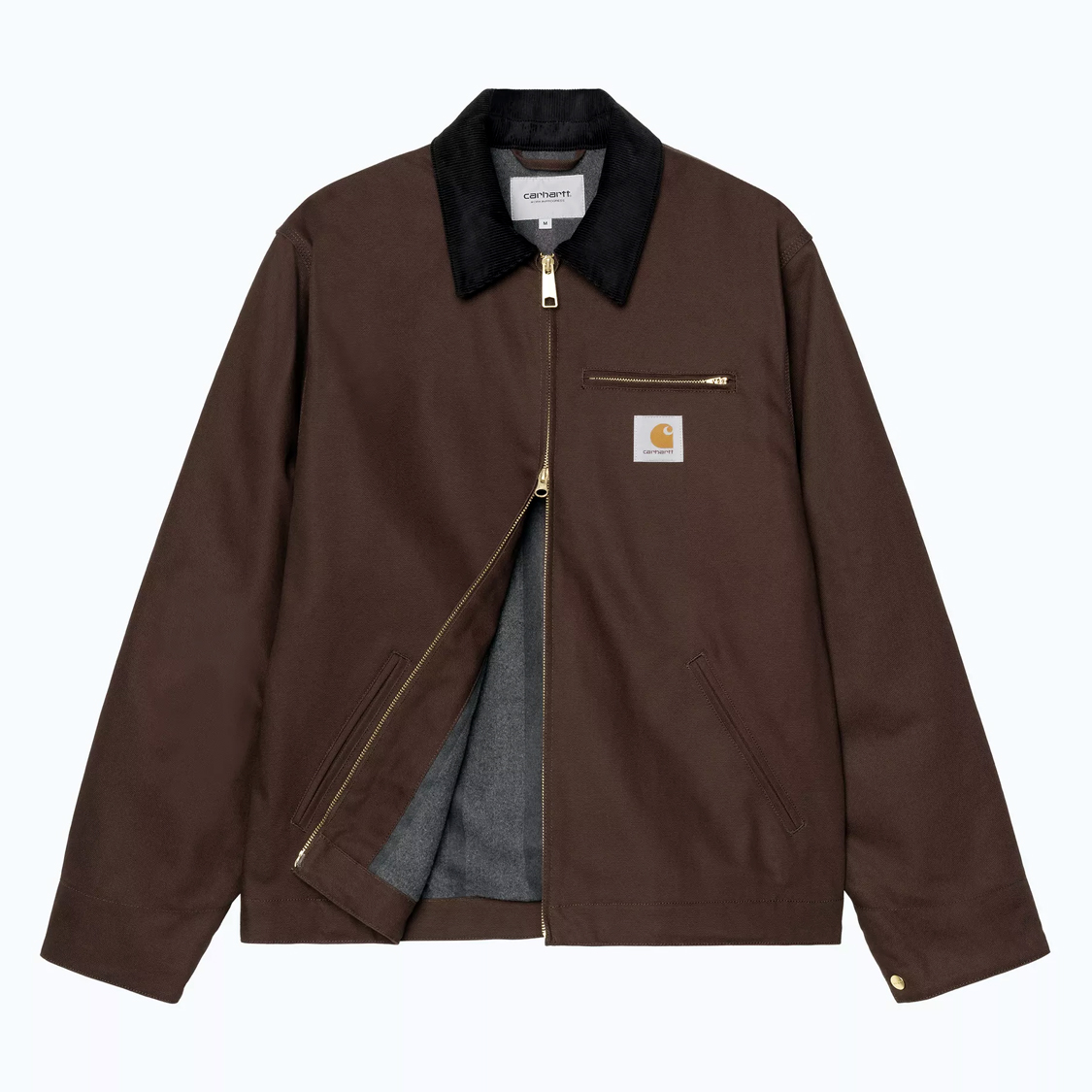 Carhartt WIP - Detroit Jacket (Winter) Tobacco/Black Rigid - 4