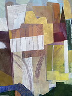 "Italy, Italian village”,  AKRYLTAVLA MÅLAD AV MARIA C BERNHARDSSON/ MC, ORGINAL